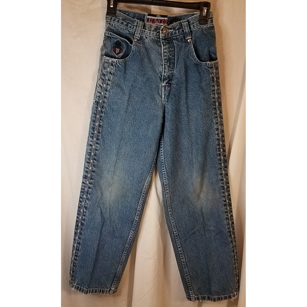 PACO Jeans Teens Y2K Vintage Jeans Destressed baggy jeans 90s hip hop skater